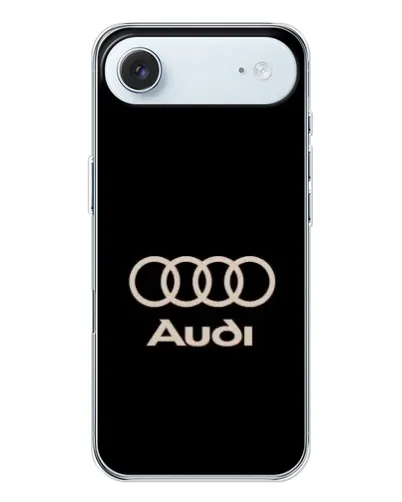 Чехол для iPhone 17 Air с картинкой «Audi — золотой логотип»
