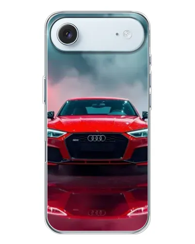Чехол для iPhone 17 Air с картинкой «Audi RS — красный стиль»