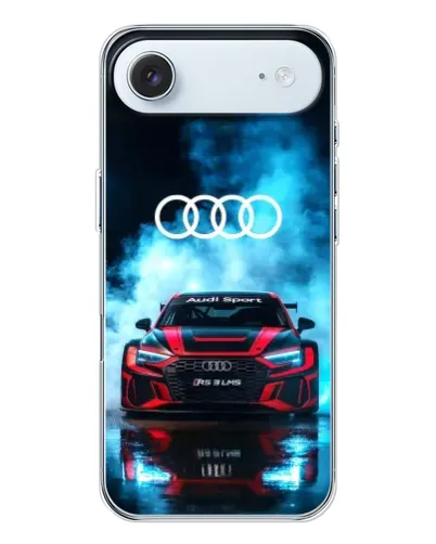 Чехол для iPhone 17 Air с картинкой «Audi Sport — неон»
