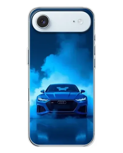Чехол для iPhone 17 Air с картинкой «Audi — голубая энергия»