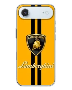 Чехол для iPhone 17 Air с картинкой «Lamborghini Stripe желтый»
