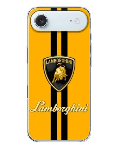 Чехол для iPhone 17 Air с картинкой «Lamborghini Stripe желтый» Чехол для iPhone 17 Air с картинкой «Lamborghini Stripe желтый»