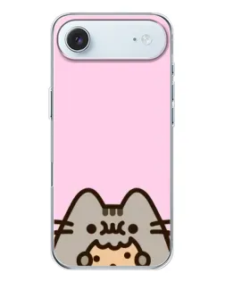 Чехол для iPhone 17 Air с картинкой «Pusheen и печенье»