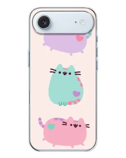 Чехол для iPhone 17 Air с картинкой «Pusheen трио» Чехол для iPhone 17 Air с картинкой «Pusheen трио»