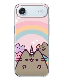Чехол для iPhone 17 Air с картинкой «Единорог Pusheen»