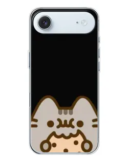 Чехол для iPhone 17 Air с картинкой «Пушин на черном»