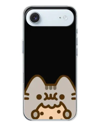 Чехол для iPhone 17 Air с картинкой «Пушин на черном» Чехол для iPhone 17 Air с картинкой «Пушин на черном»