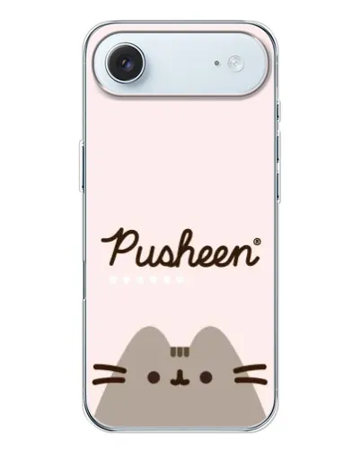Чехол для iPhone 17 Air с картинкой «Pusheen логотип» Чехол для iPhone 17 Air с картинкой «Pusheen логотип»