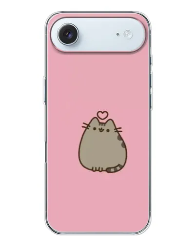 Чехол для iPhone 17 Air с картинкой «Pusheen сердце» Чехол для iPhone 17 Air с картинкой «Pusheen сердце»
