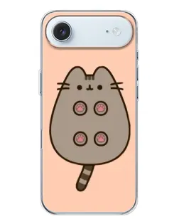 Чехол для iPhone 17 Air с картинкой «Пушин пузиком кверху»