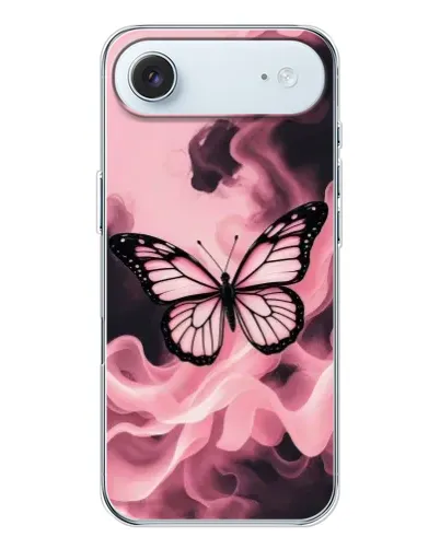 Чехол для iPhone 17 Air с картинкой «Бабочка в дыму» Чехол для iPhone 17 Air с картинкой «Бабочка в дыму»