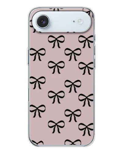 Чехол для iPhone 17 Air с картинкой «Черные бантики» Чехол для iPhone 17 Air с картинкой «Черные бантики»