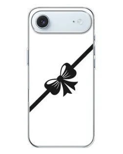 Чехол для iPhone 17 Air с картинкой «Диагональный бант»