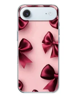 Чехол для iPhone 17 Air с картинкой «Бордовый атлас»