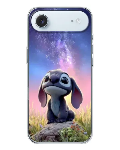 Чехол для iPhone 17 Air с картинкой «Стич на рассвете»