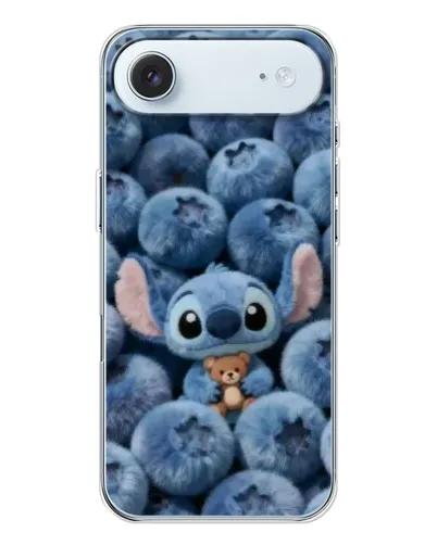Чехол для iPhone 17 Air с картинкой «Стич и голубика»