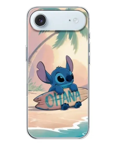 Чехол для iPhone 17 Air с картинкой «Стич на серфе»
