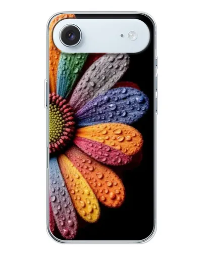 Чехол для iPhone 17 Air с картинкой «Радужный цветок» Чехол для iPhone 17 Air с картинкой «Радужный цветок»
