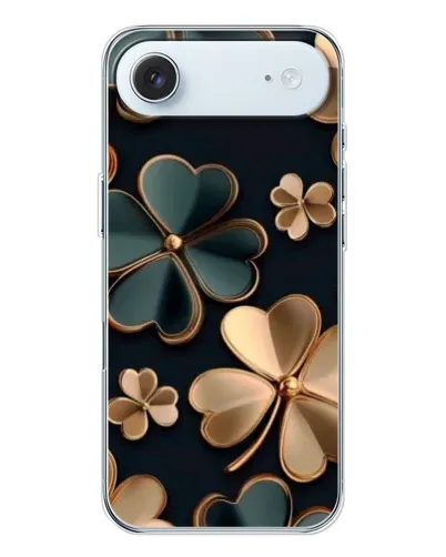 Чехол для iPhone 17 Air с картинкой «Клевер в золоте» Чехол для iPhone 17 Air с картинкой «Клевер в золоте»