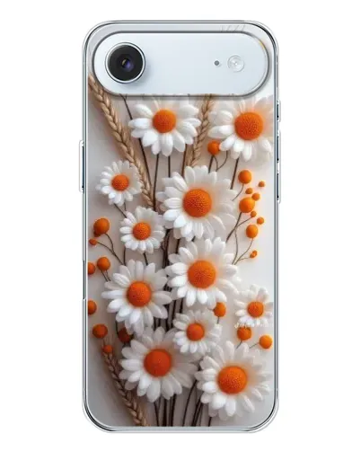 Чехол для iPhone 17 Air с картинкой «Белые сухоцветы» Чехол для iPhone 17 Air с картинкой «Белые сухоцветы»