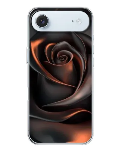 Чехол для iPhone 17 Air с картинкой «Шелковая черная роза» Чехол для iPhone 17 Air с картинкой «Шелковая черная роза»