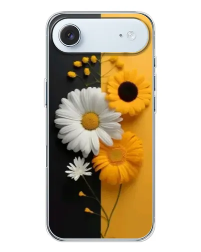 Чехол для iPhone 17 Air с картинкой «Подсолнух и ромашка» Чехол для iPhone 17 Air с картинкой «Подсолнух и ромашка»