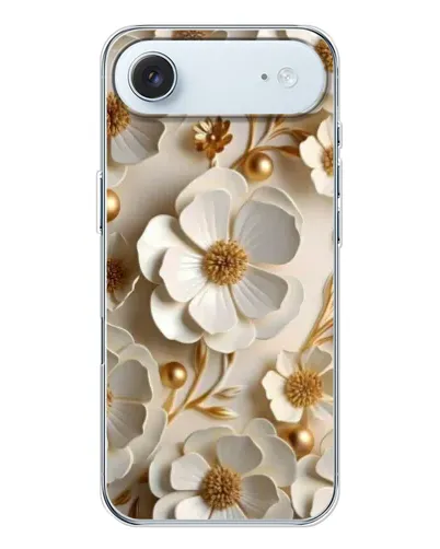 Чехол для iPhone 17 Air с картинкой «Белие бумажние цвети» Чехол для iPhone 17 Air с картинкой «Белие бумажние цвети»