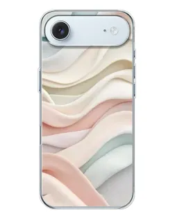 Чехол для iPhone 17 Air с картинкой «Пастельные нежные волны»