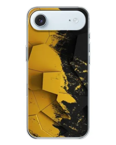 Чехол для iPhone 17 Air с картинкой «Золотые осколки геометрии» Чехол для iPhone 17 Air с картинкой «Золотые осколки геометрии»