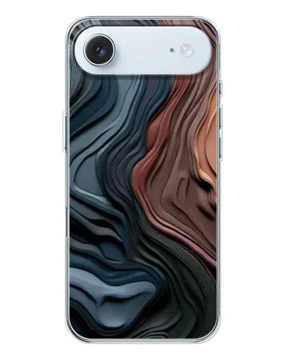 Чехол для iPhone 17 Air с картинкой «Цветные волны каньона» Чехол для iPhone 17 Air с картинкой «Цветные волны каньона»