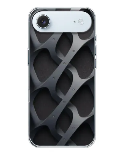Чехол для iPhone 17 Air с картинкой «Объемное серое плетение» Чехол для iPhone 17 Air с картинкой «Объемное серое плетение»