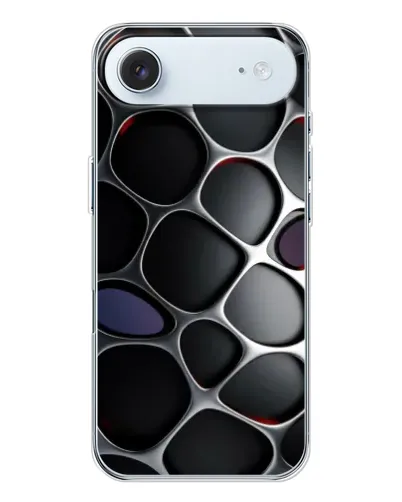Чехол для iPhone 17 Air с картинкой «Объемная темная решетка» Чехол для iPhone 17 Air с картинкой «Объемная темная решетка»