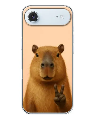 Чехол для iPhone 17 Air с картинкой «Капибара виктория» Чехол для iPhone 17 Air с картинкой «Капибара виктория»