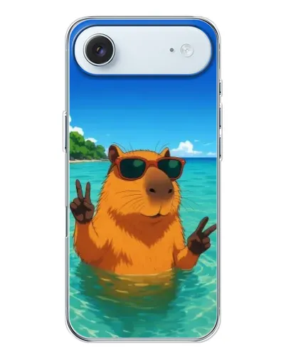 Чехол для iPhone 17 Air с картинкой «Морская капибара» Чехол для iPhone 17 Air с картинкой «Морская капибара»