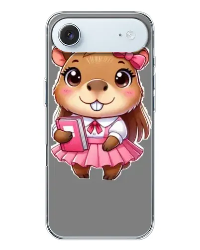 Чехол для iPhone 17 Air с картинкой «Девочка капибара» Чехол для iPhone 17 Air с картинкой «Девочка капибара»