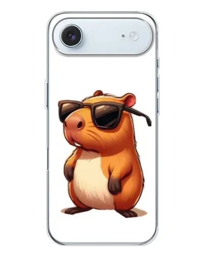 Чехол для iPhone 17 Air с картинкой «Капибара в очках» Чехол для iPhone 17 Air с картинкой «Капибара в очках»
