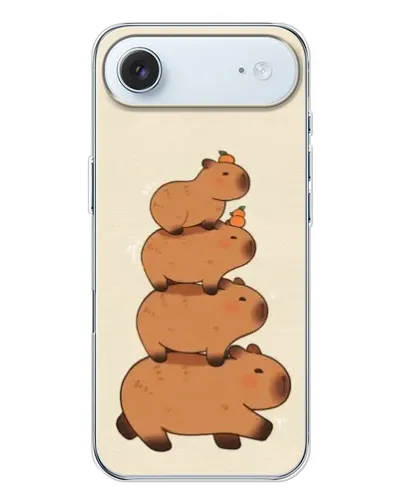 Чехол для iPhone 17 Air с картинкой «Башня из капибар» Чехол для iPhone 17 Air с картинкой «Башня из капибар»