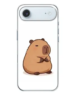 Чехол для iPhone 17 Air с картинкой «Толстенькая капибара»