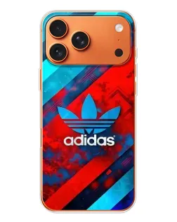 Чехол для iPhone 17 Pro Max с картинкой «Абстракция Adidas»