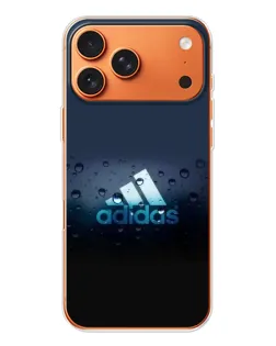 Чехол для iPhone 17 Pro Max с картинкой «Adidas Water Drops»