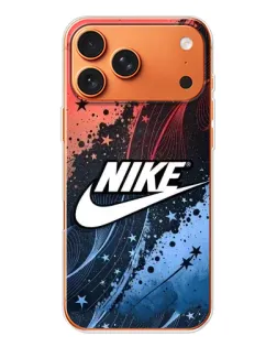 Чехол для iPhone 17 Pro Max с картинкой «Градиентный принт Найк»