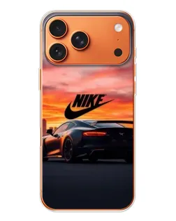 Чехол для iPhone 17 Pro Max с картинкой «Nike и суперкар»