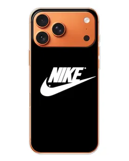 Чехол для iPhone 17 Pro Max с картинкой «Мазки краски Nike»