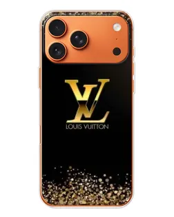 Чехол для iPhone 17 Pro Max с картинкой «LV — золотые искры» Чехол для iPhone 17 Pro Max с картинкой «LV — золотые искры»