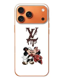 Чехол для iPhone 17 Pro Max с картинкой «LV и Микки Маус» Чехол для iPhone 17 Pro Max с картинкой «LV и Микки Маус»