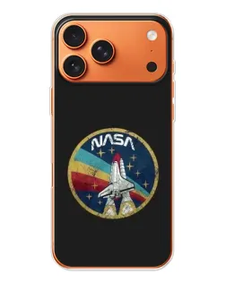 Чехол для iPhone 17 Pro Max с картинкой «NASA — эмблема миссии»