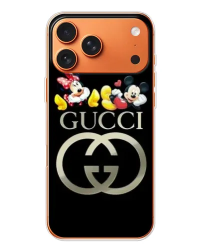 Чехол для iPhone 17 Pro Max с картинкой «Gucci — герои Disney»