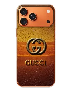 Чохол для iPhone 17 Pro Max з картинкою «Gucci — сонячний градієнт»