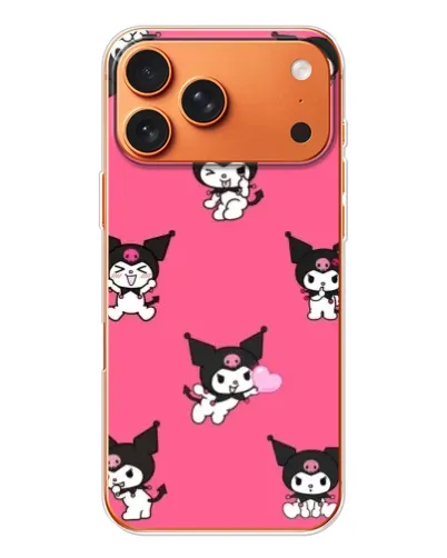 Чехол для iPhone 17 Pro Max с картинкой «Паттерн с Куроми»