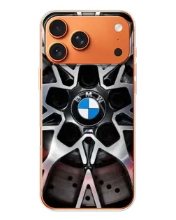 Чехол для iPhone 17 Pro Max с картинкой «BMW — деталь диска»